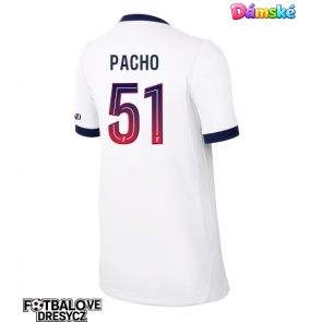 Paris Saint-Germain Willian Pacho #51 Dámské Venkovní Dres 2026-27 Krátký Rukáv
